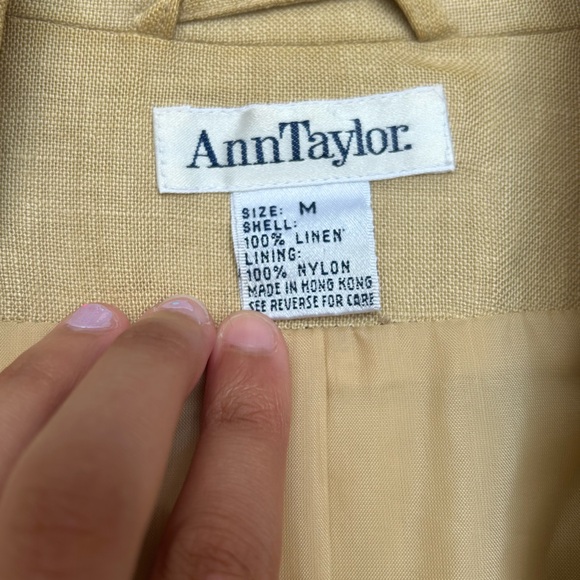 Classic Linen Ann Taylor Women's Suit- size Medium (8-10) - Picture 10 of 10